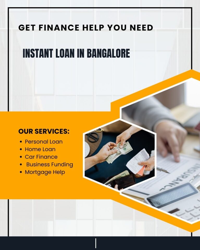 instant loan in bangalore
