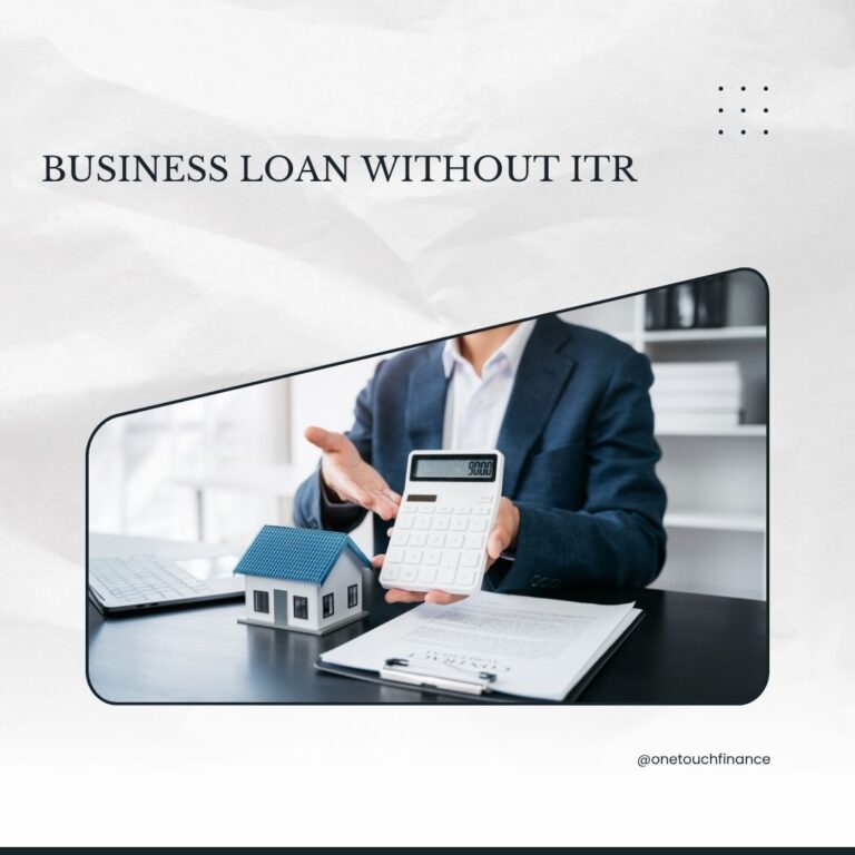 business loan without ITR